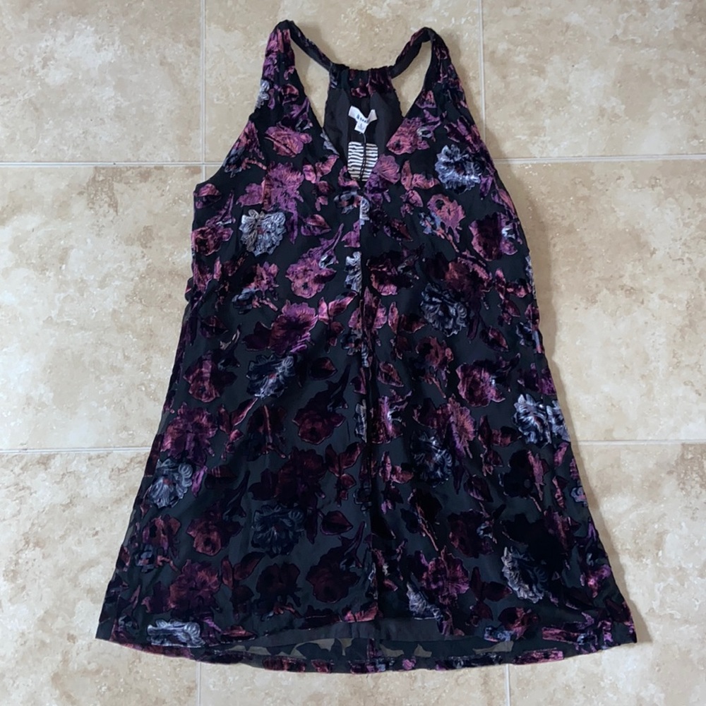 NWT BB Dakota Urban Outfitters velvet slip dress size Large
